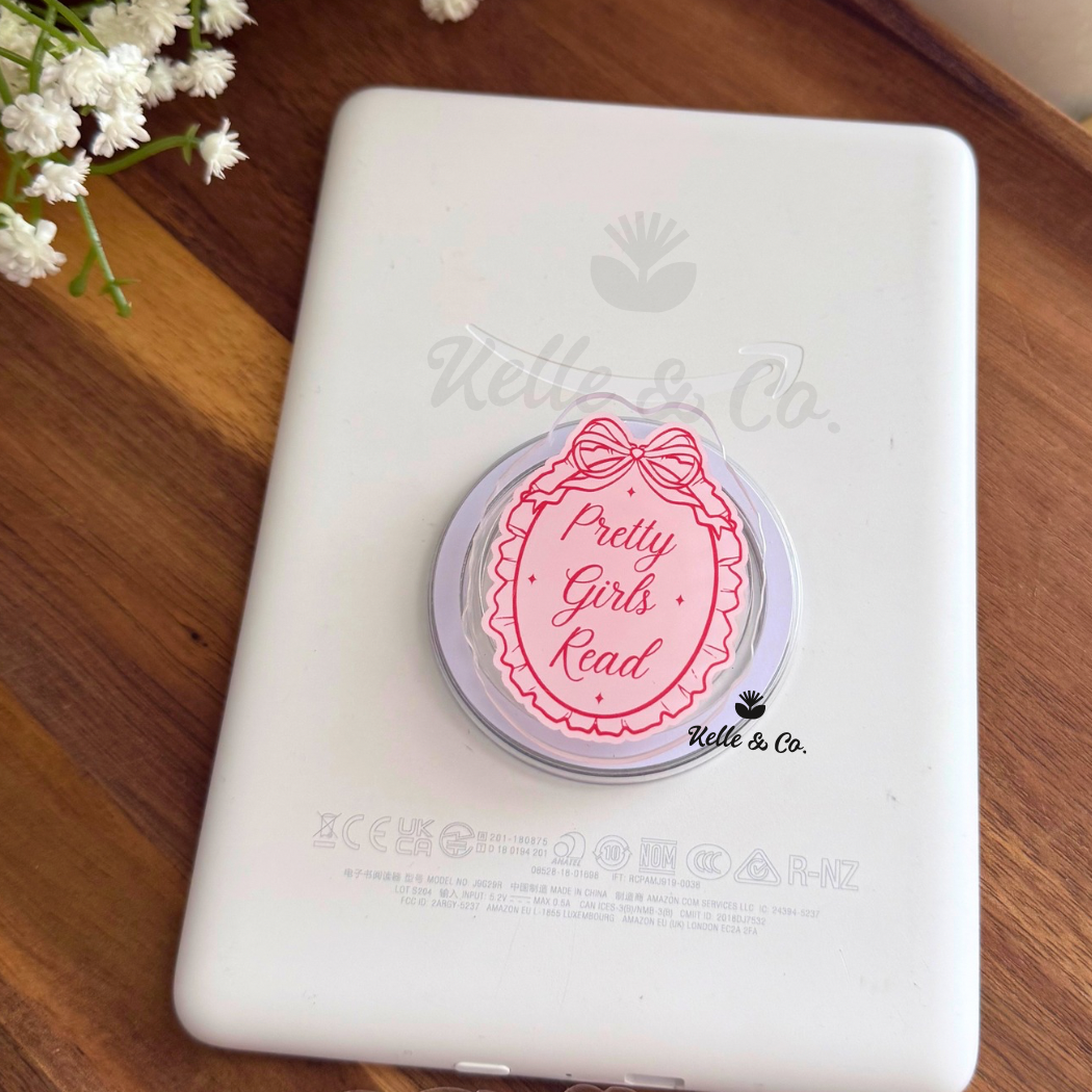 Pretty Girls Read Magsafe Kindle Grip