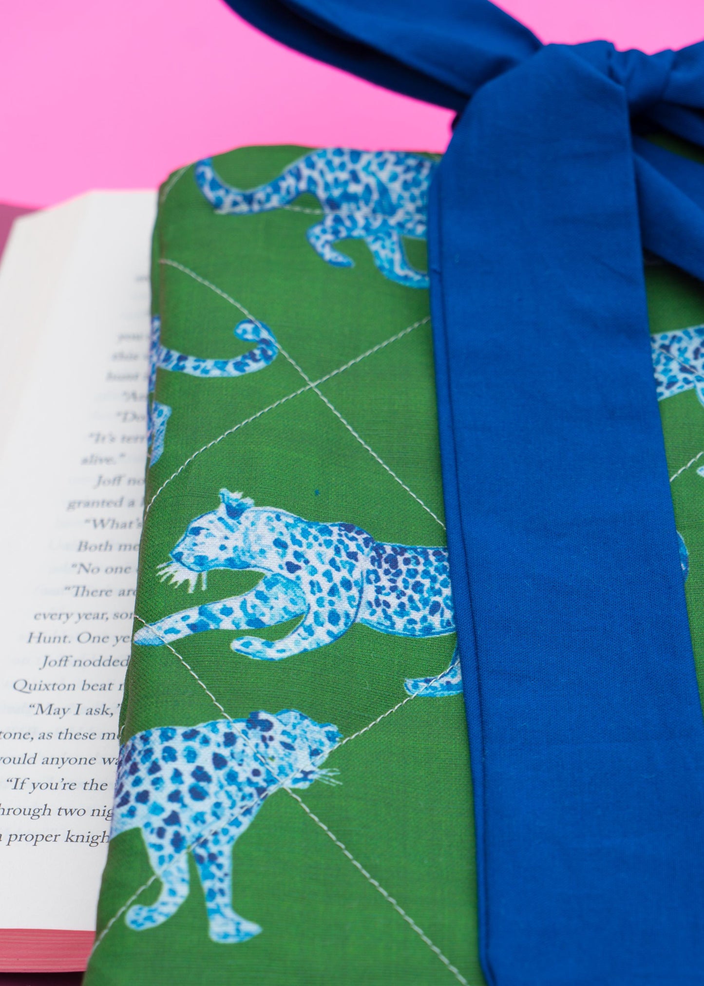 Lysandra Quilted Book Sleeve
