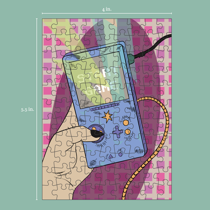 Game Girl | 99 Piece Jigsaw Puzzle