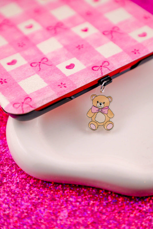 Teddy Bear Kindle Charm