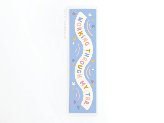 Working Through My TBR Laminated Bookmark