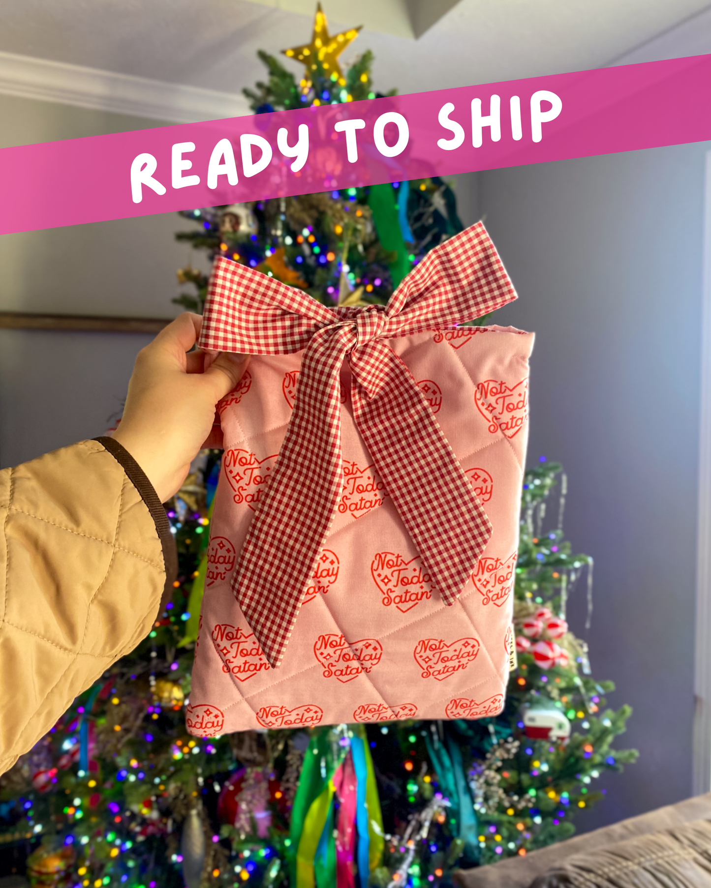 Not Today Satan Book Sleeve