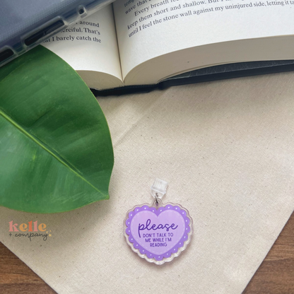 I’m Reading E-Reader Charm