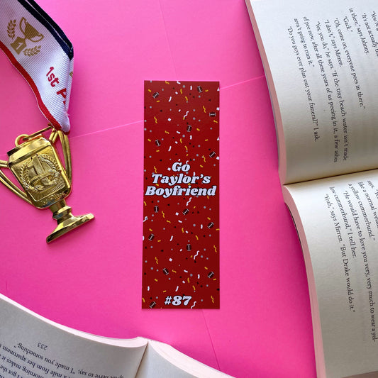 Go Taylor's Boyfriend Bookmark