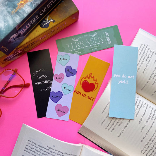 Throne of Glass Bookmarks