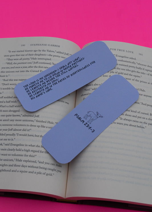 Psalm 23:1-3 Bookmark