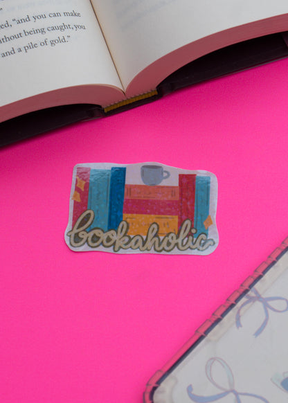 Bookaholic Sticker