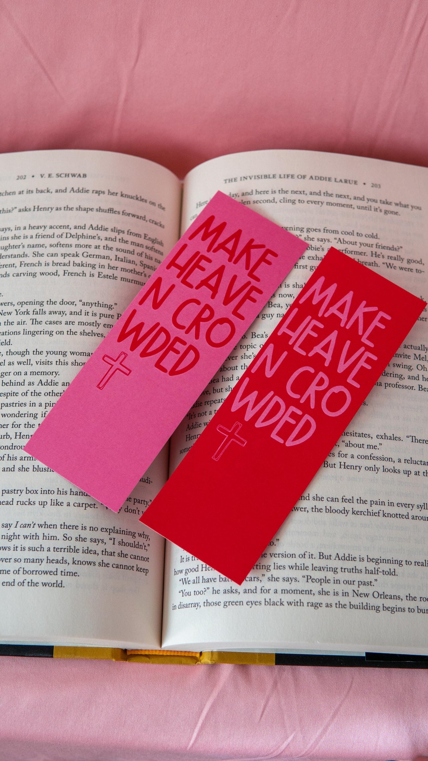 Make Heaven Crowded Bookmark