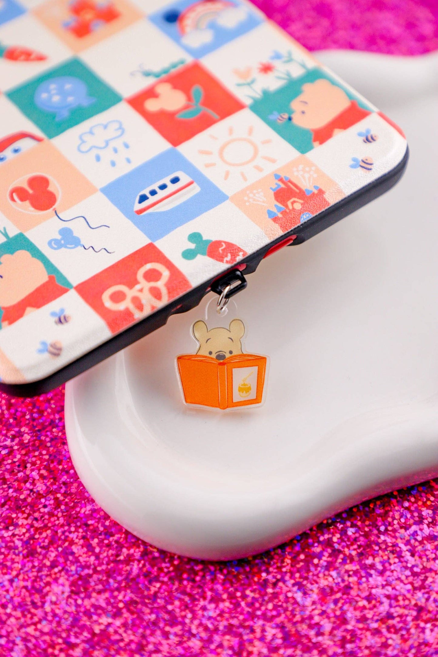 Hunny Bear Reads Kindle Charm