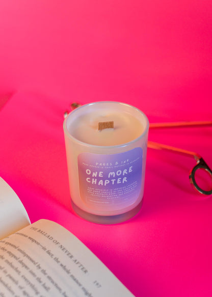 One More Chapter: Lavender & Vanilla Candle