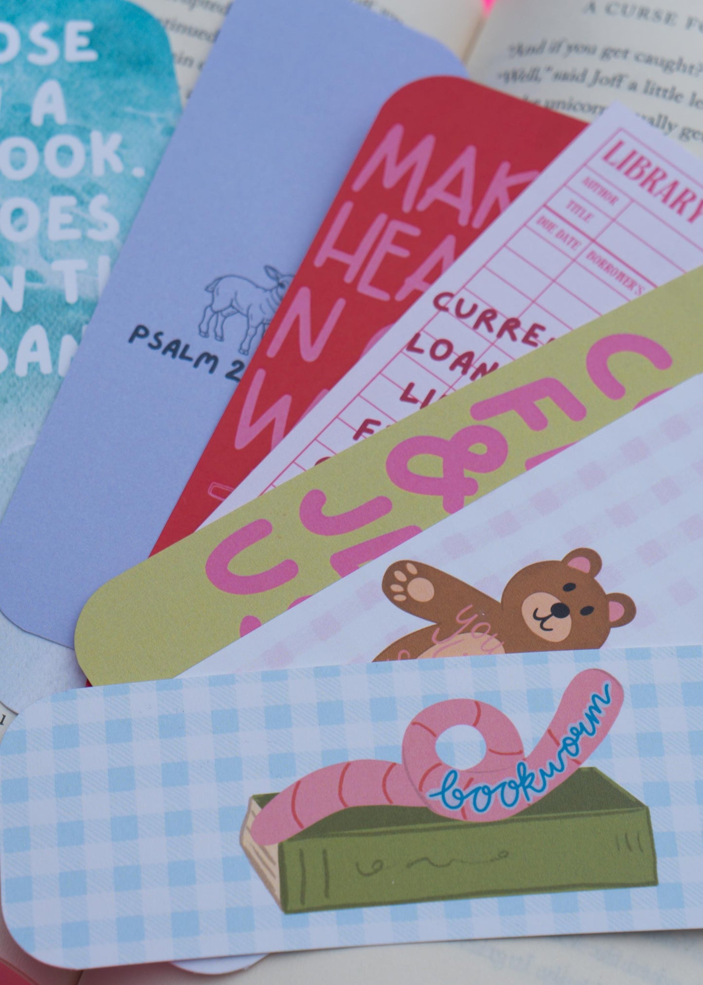 Book Lover Club Bookmark