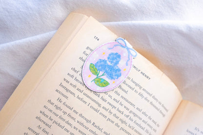 Hydrangea Picnic Magnetic Bookmark