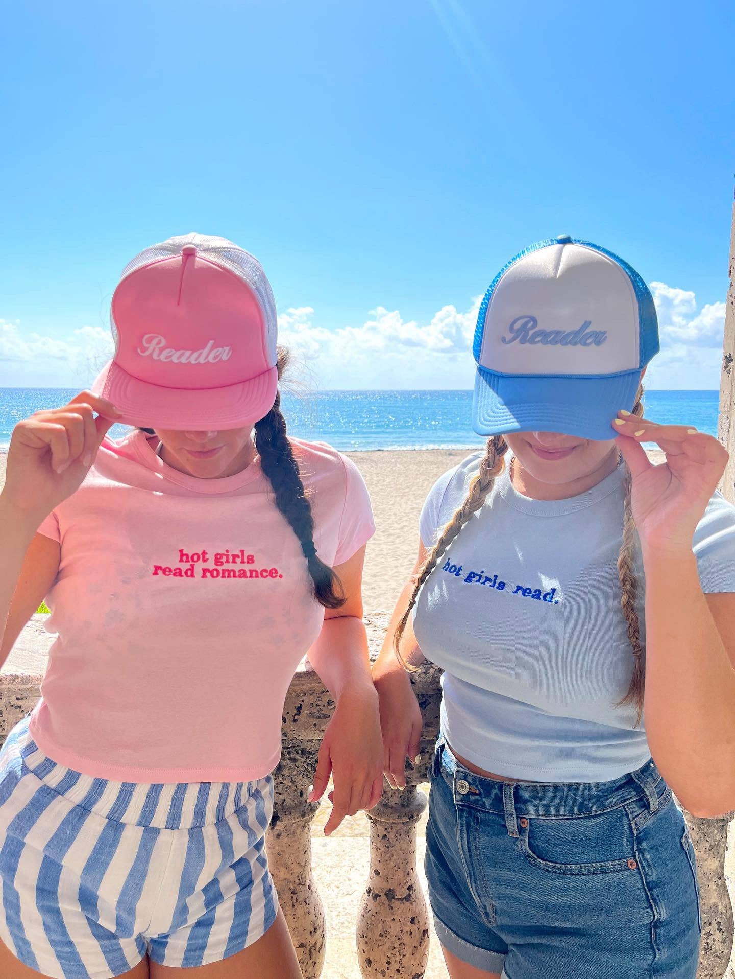 "Hot Girls Read" Baby Tees