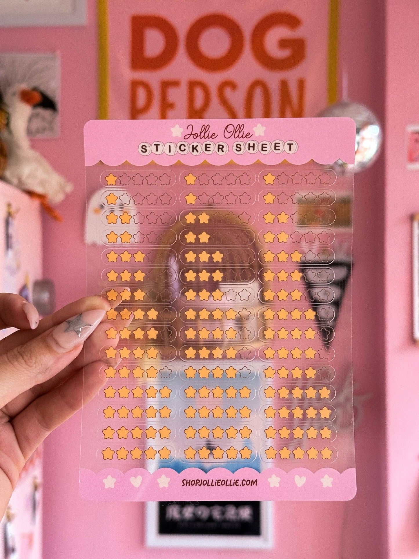 Rating Sticker Sheets (CLEAR)