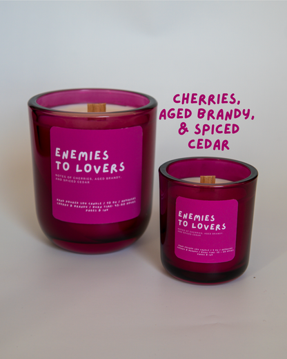 Enemies to Lovers: Cherry & Brandy Candle