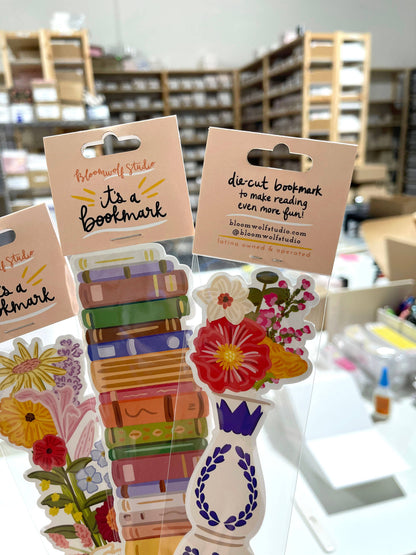 Cake Stack Die Cut Bookmark