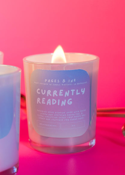 Currently Reading: Lemon & Green Tea Candle
