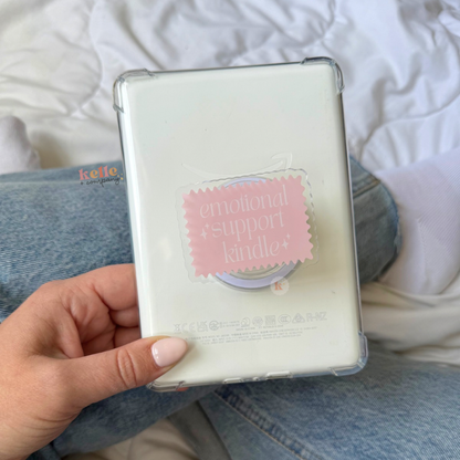 Emotional Support Kindle Grip
