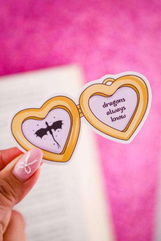 Dragons Always Know Sticker