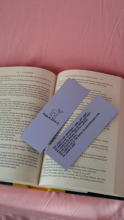 Psalm 23:1-3 Bookmark