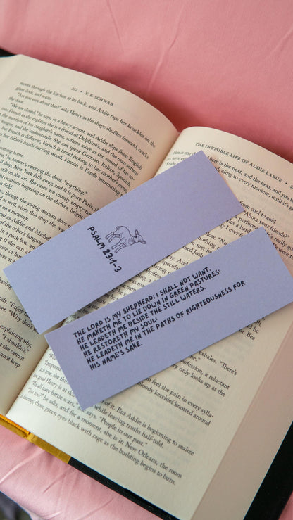 Psalm 23:1-3 Bookmark