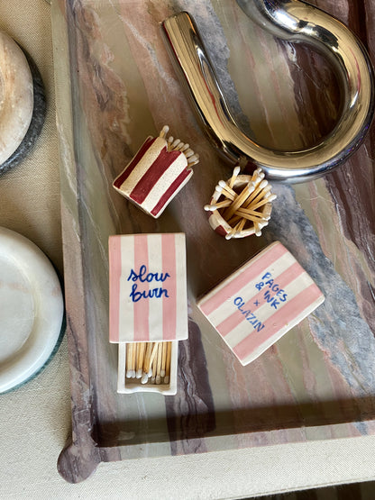 Ceramic Match Holder