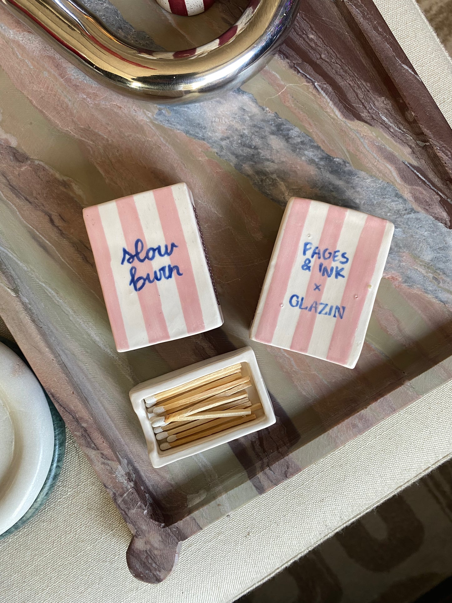 Ceramic Match Holder