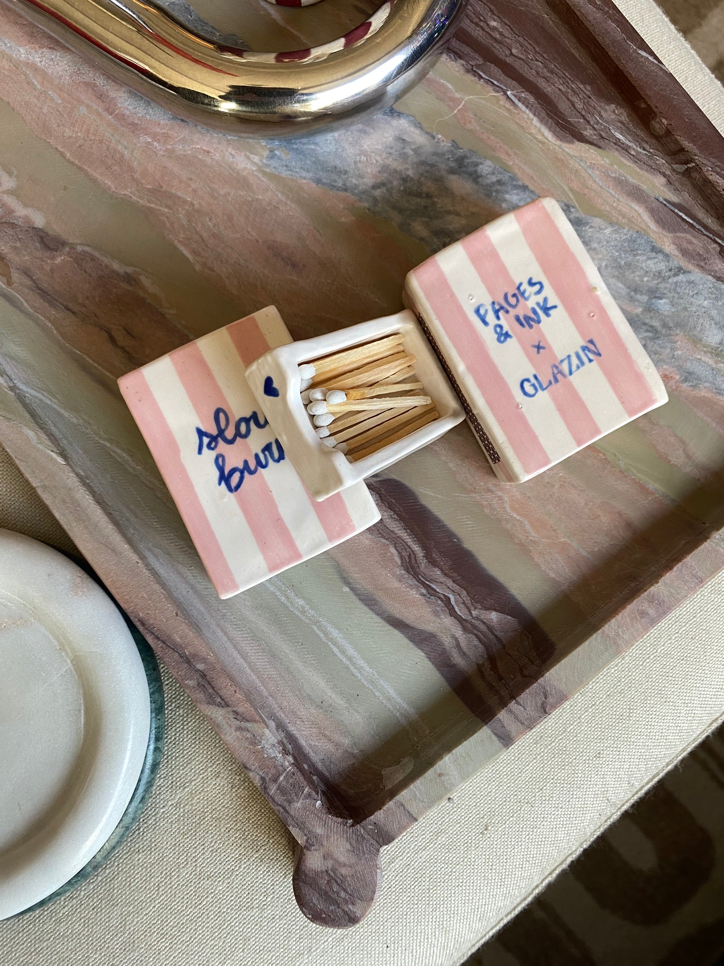 Ceramic Match Holder