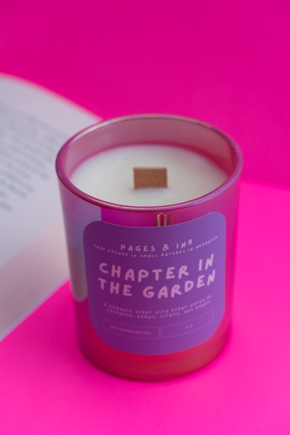 Chapter in the Garden: Citrus & Floral Candle