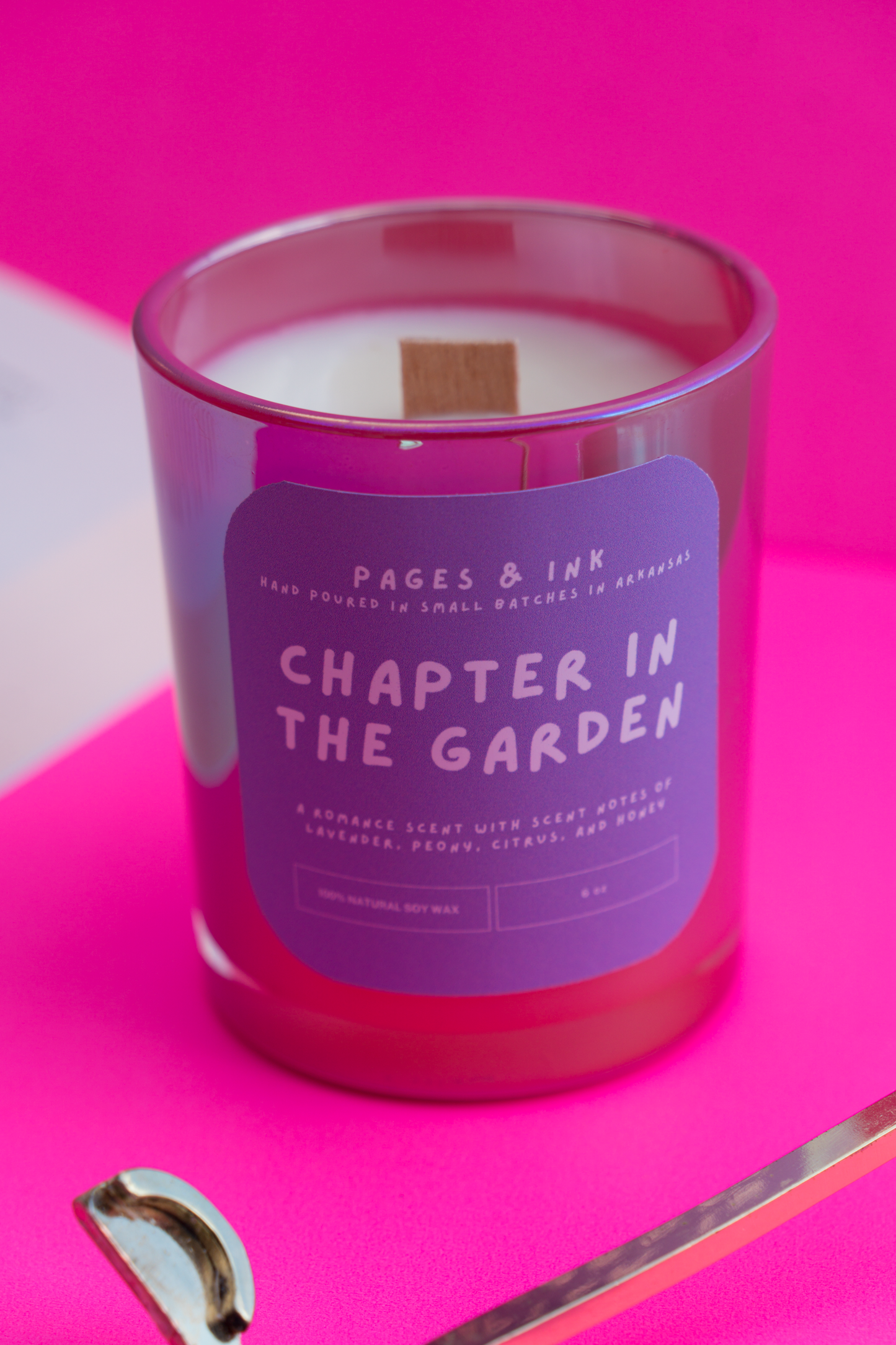 Chapter in the Garden: Citrus & Floral Candle