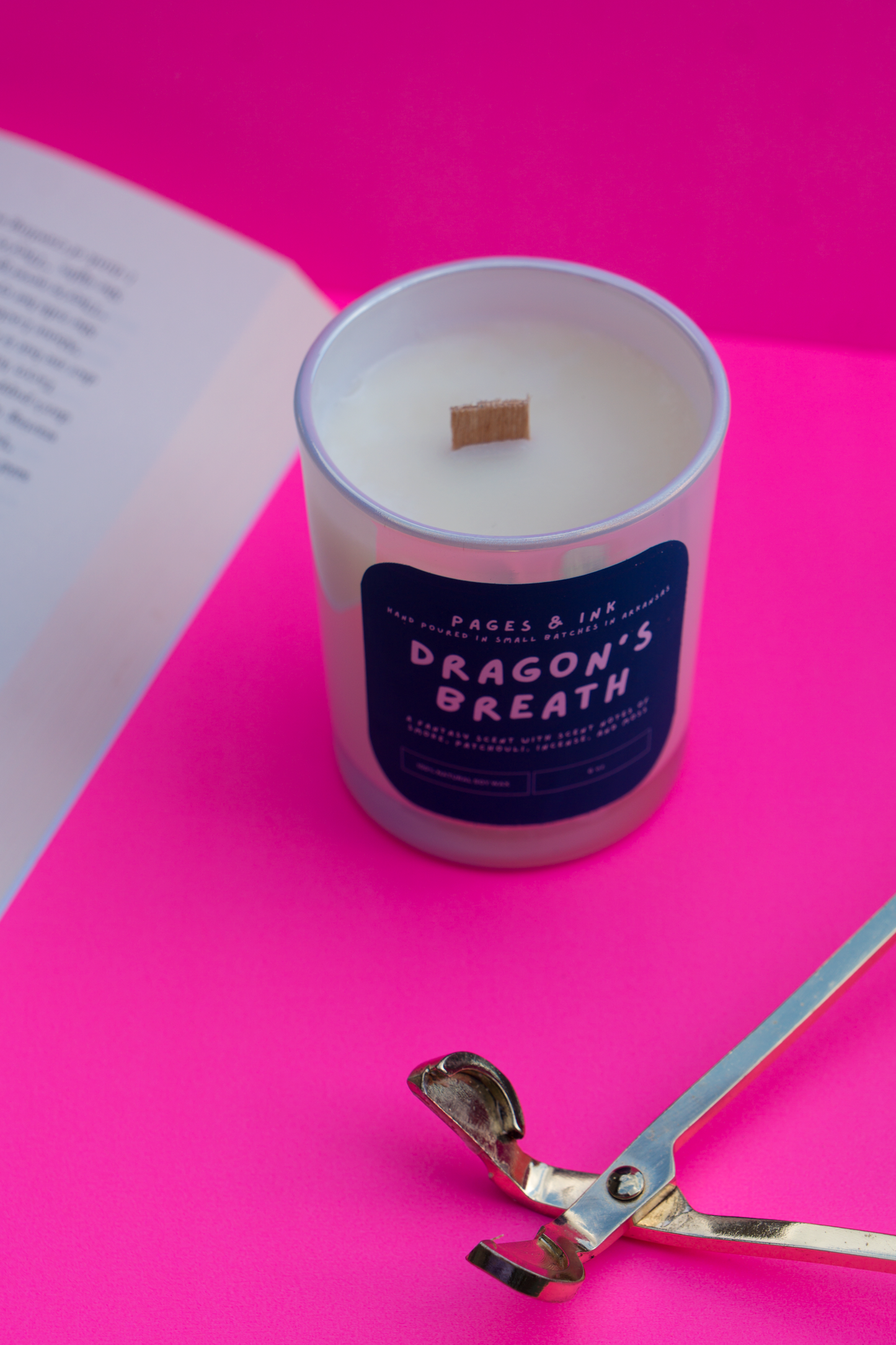 Dragon's Breath: Patchouli & Incense Candle