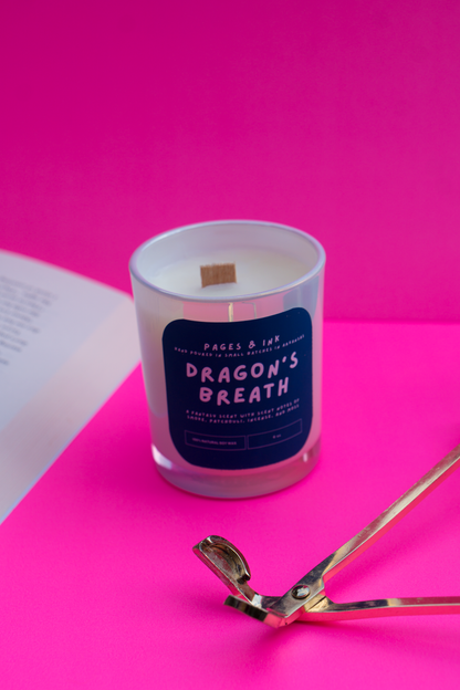 Dragon's Breath: Patchouli & Incense Candle