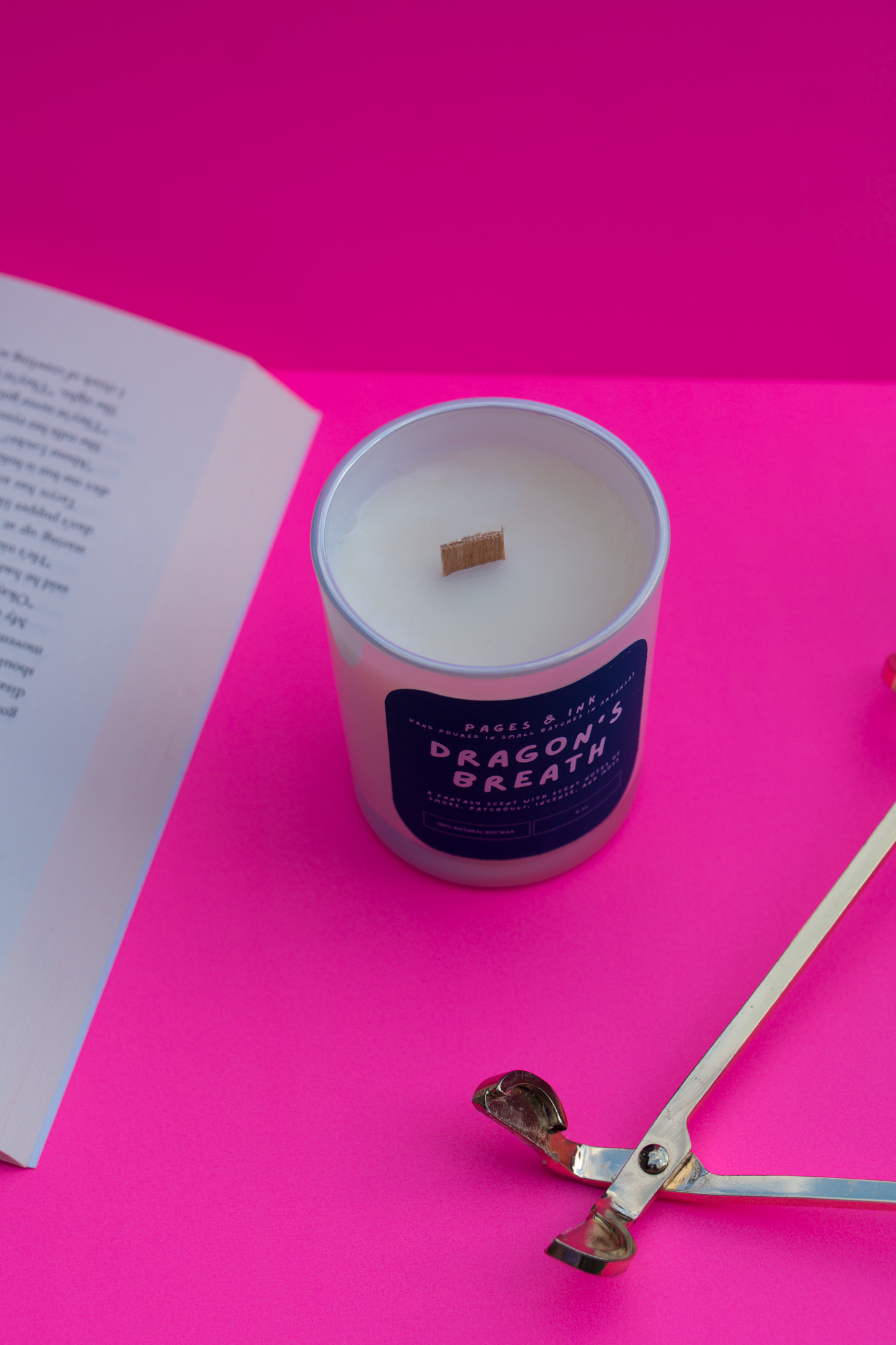 Dragon's Breath: Patchouli & Incense Candle