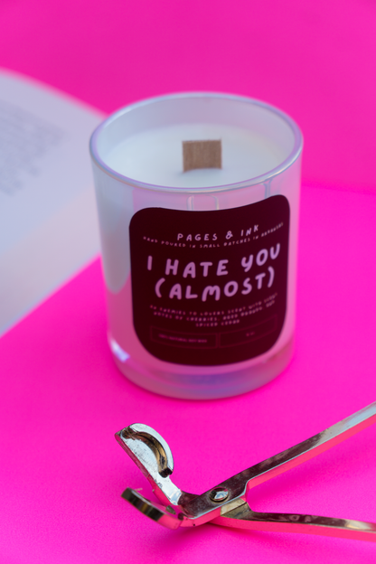 I Hate You (Almost): Cherry & Brandy Candle