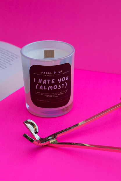 I Hate You (Almost): Cherry & Brandy Candle