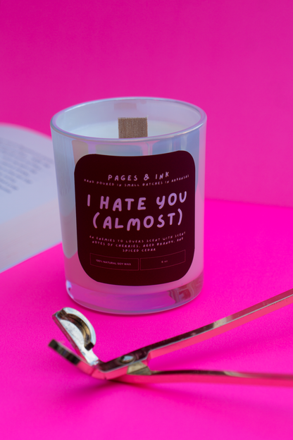 I Hate You (Almost): Cherry & Brandy Candle