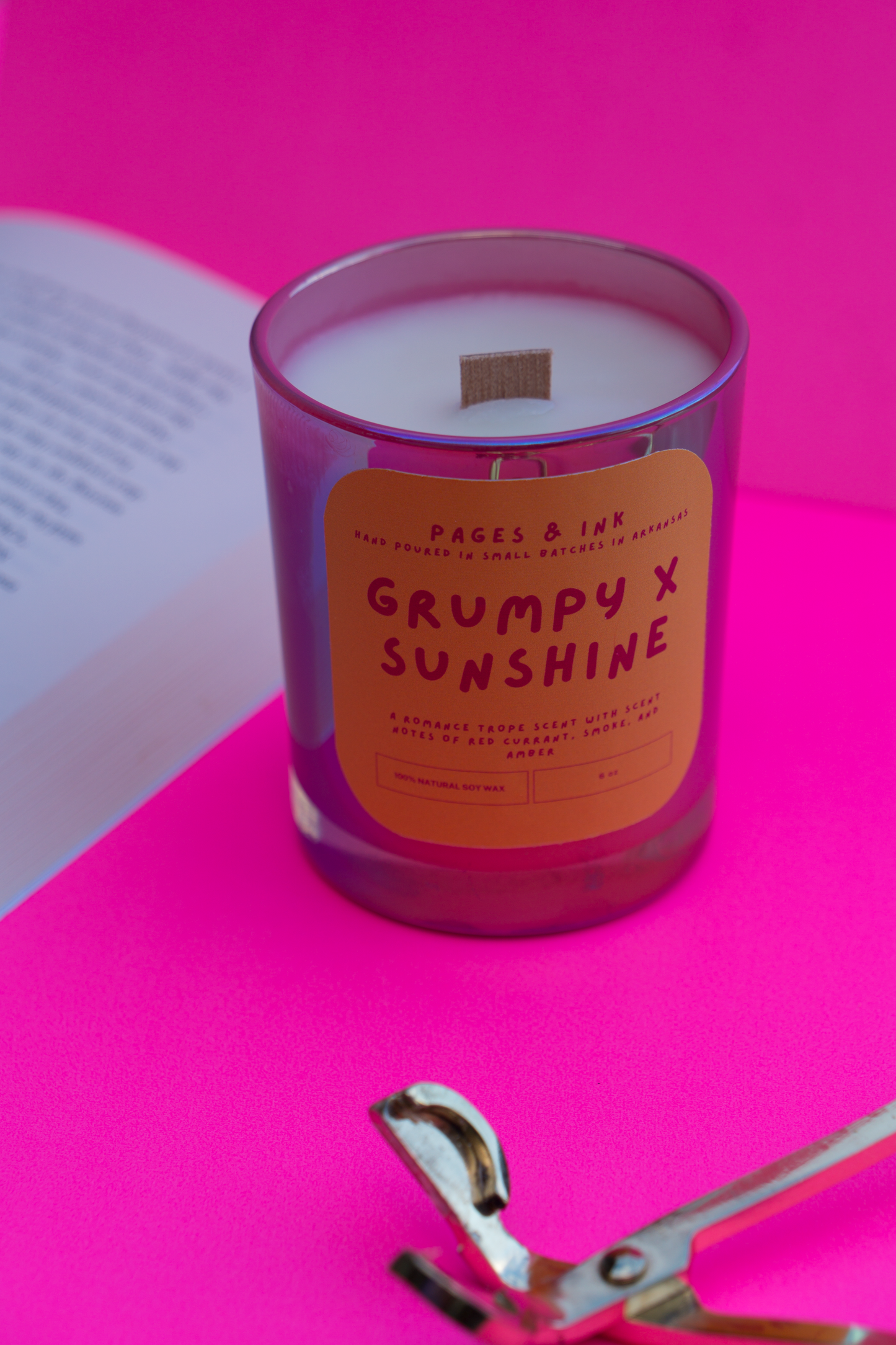 Grumpy x Sunshine: Citrus & Smoke Candle