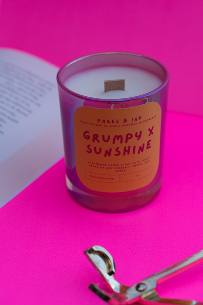 Grumpy x Sunshine: Citrus & Smoke Candle