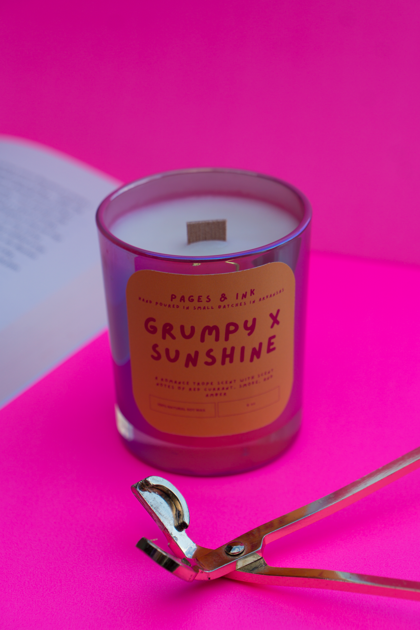 Grumpy x Sunshine: Citrus & Smoke Candle