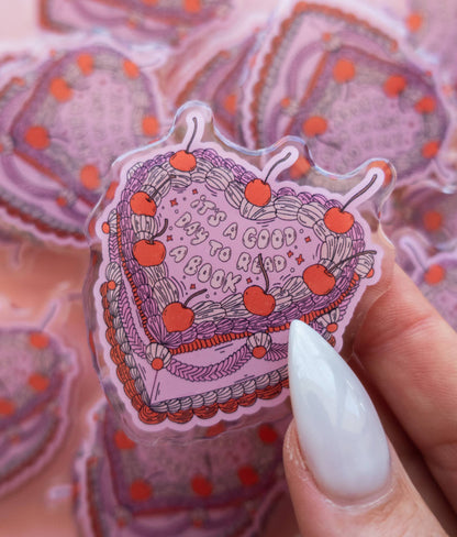 "A Good Day To Read" Kindle Grip