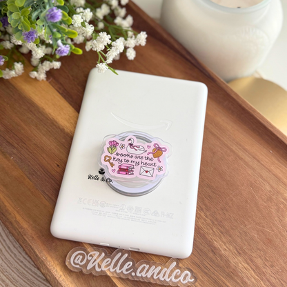 Book Lover Magsafe Kindle Grip