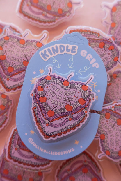 "A Good Day To Read" Kindle Grip