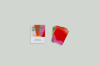 Sprinkles of Joy: 50 Card Deck -Travel Size