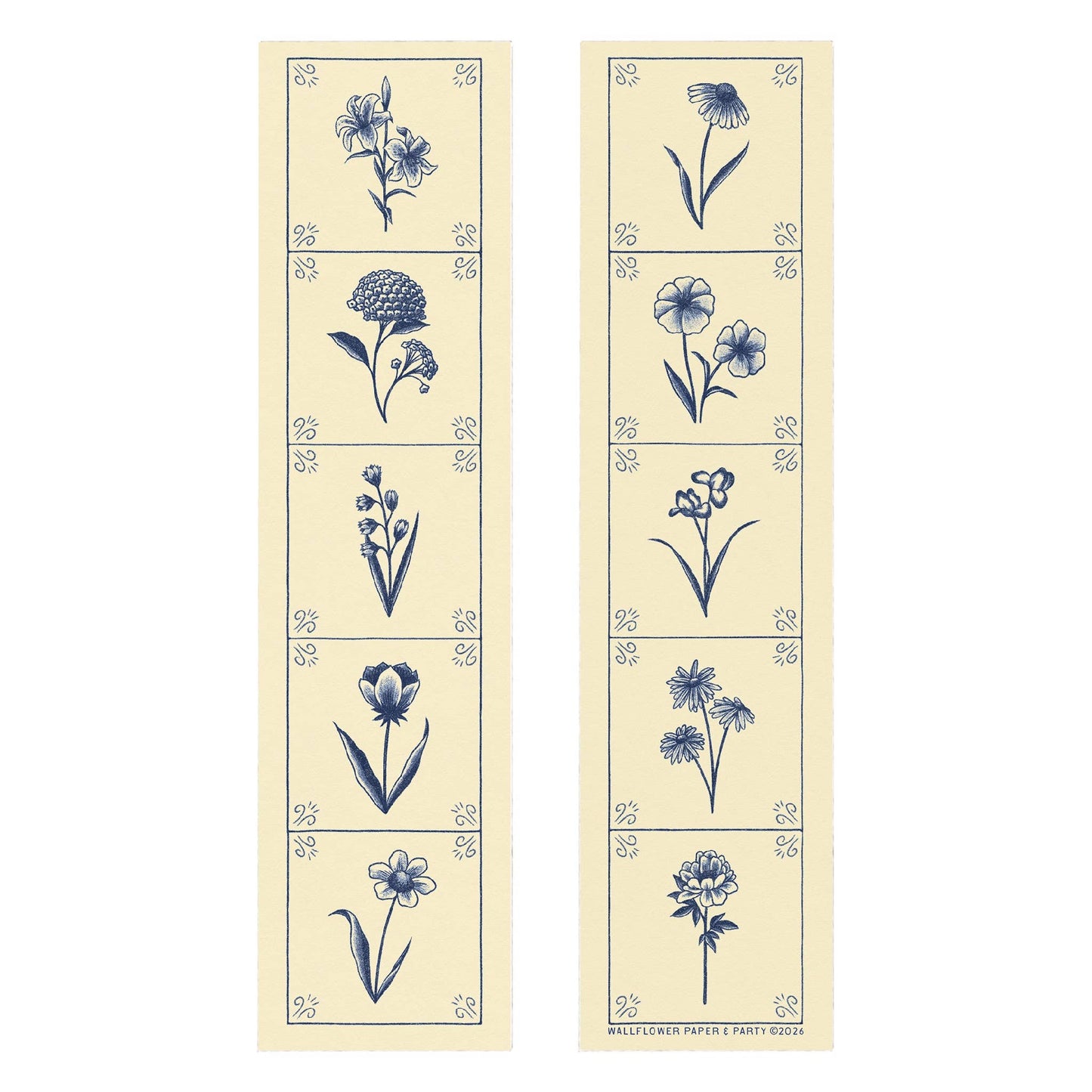 Delft Tile Bookmark