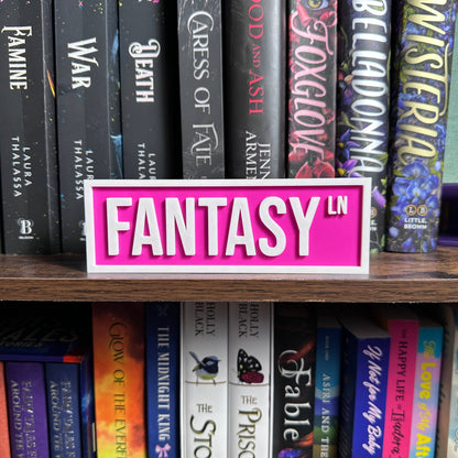 Fantasy Street Sign | Bookshelf Decor