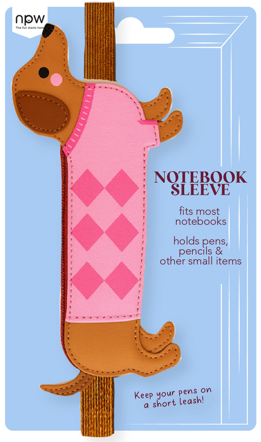 Wiener Dog Notebook Sleeve