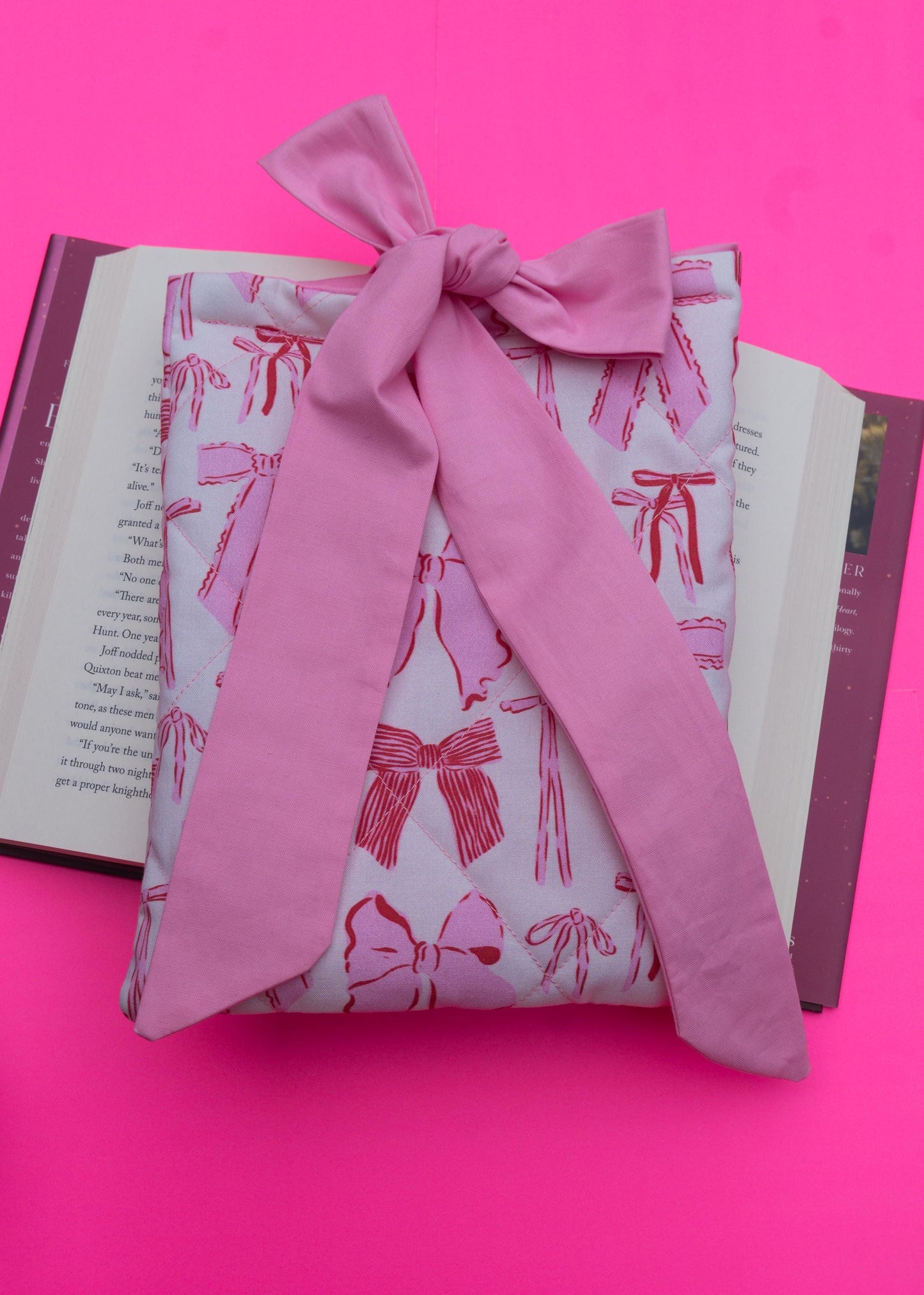 Nehemiah's Quilted Book Sleeve