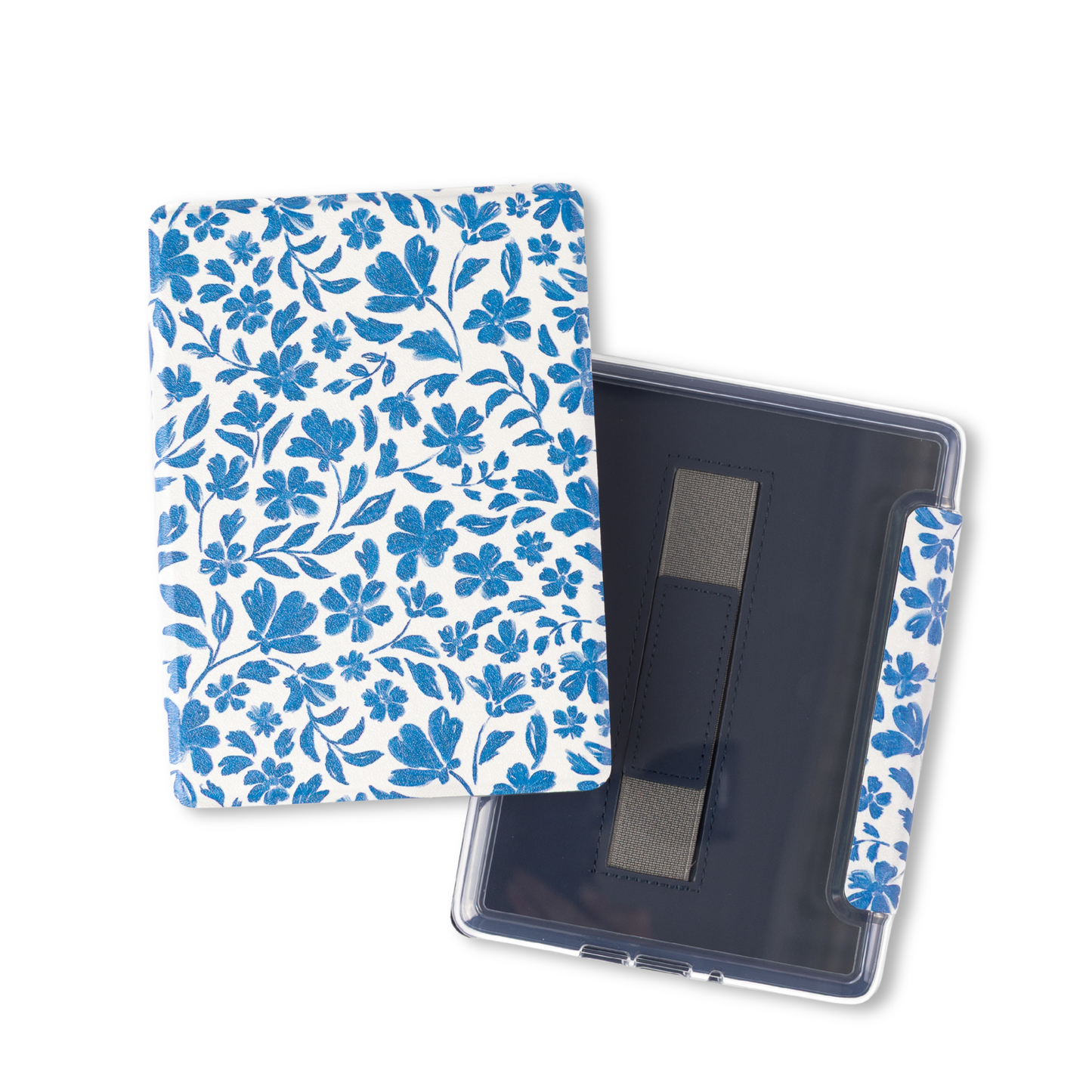 Porcelain Floral Clear Back Kindle Case | Bookish & Reading