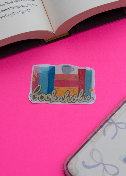 Bookaholic Sticker