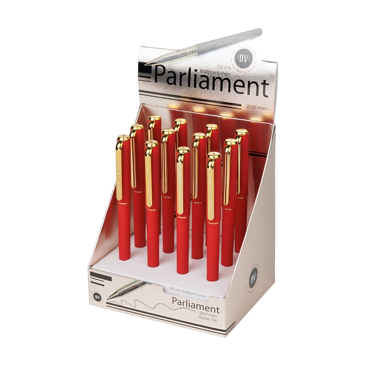 Parliament Ballpoint Pen - Red